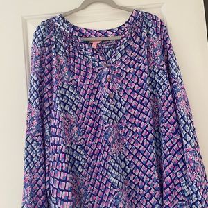 Lilly Pulitzer silk blouse